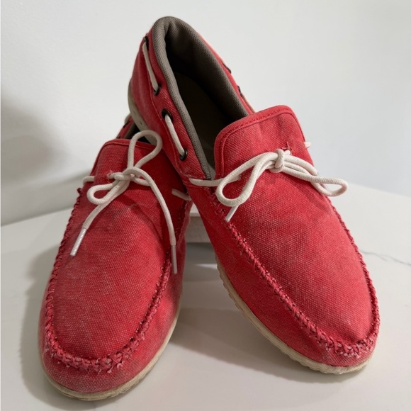 Patagonia Shoes - Patagonia Size 10 Vibrant Red Boat Shoes